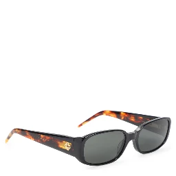 Casablanca Oval Stripe Acetate Sunglasses