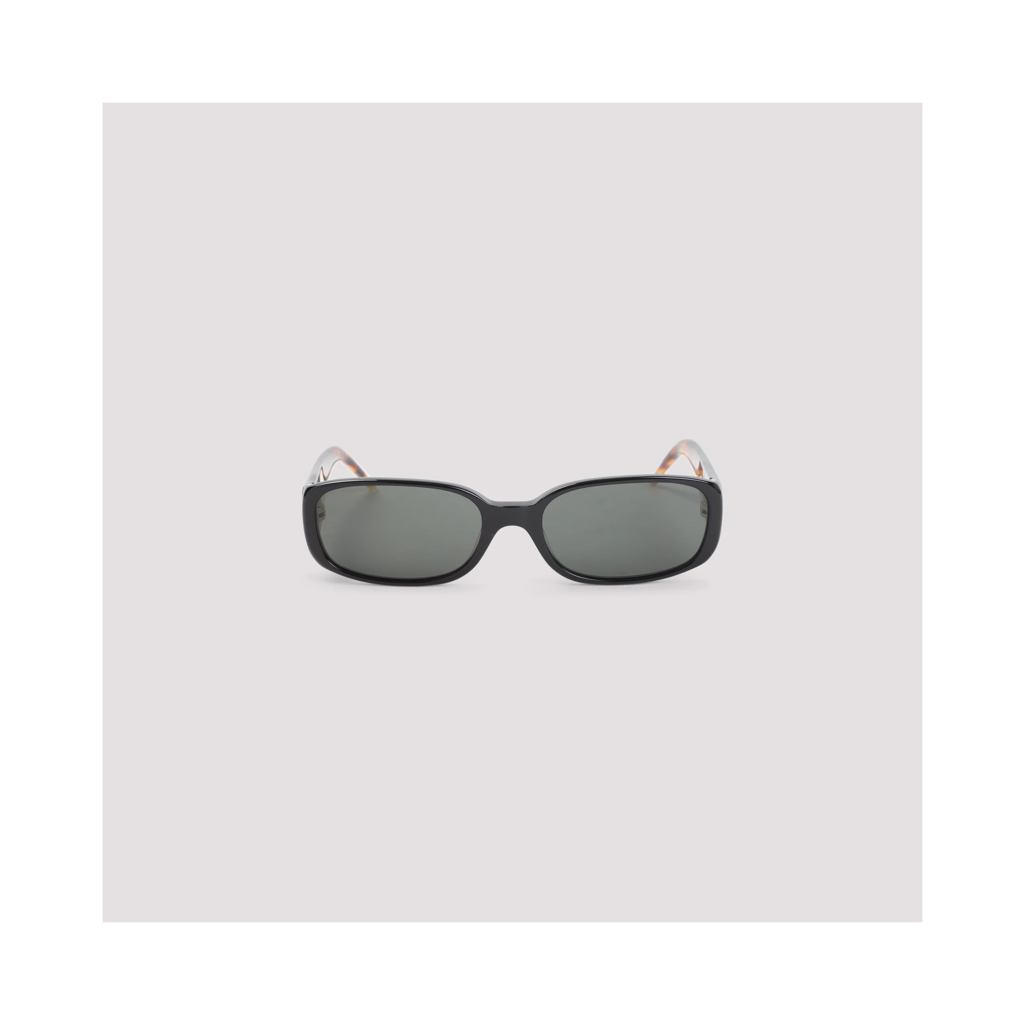 Casablanca Oval Stripe Acetate Sunglasses