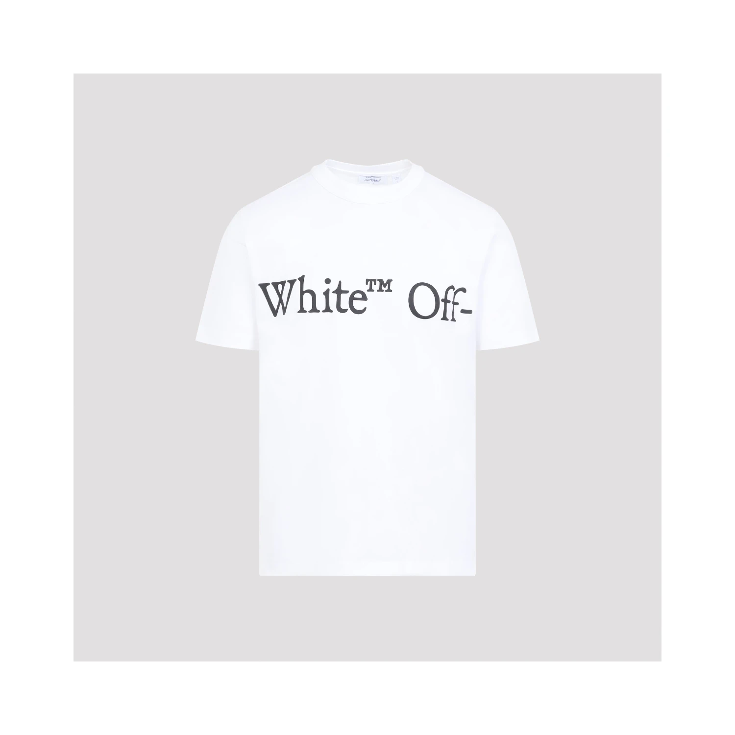 Off-White Bookish Scarf Regular S/S Tee