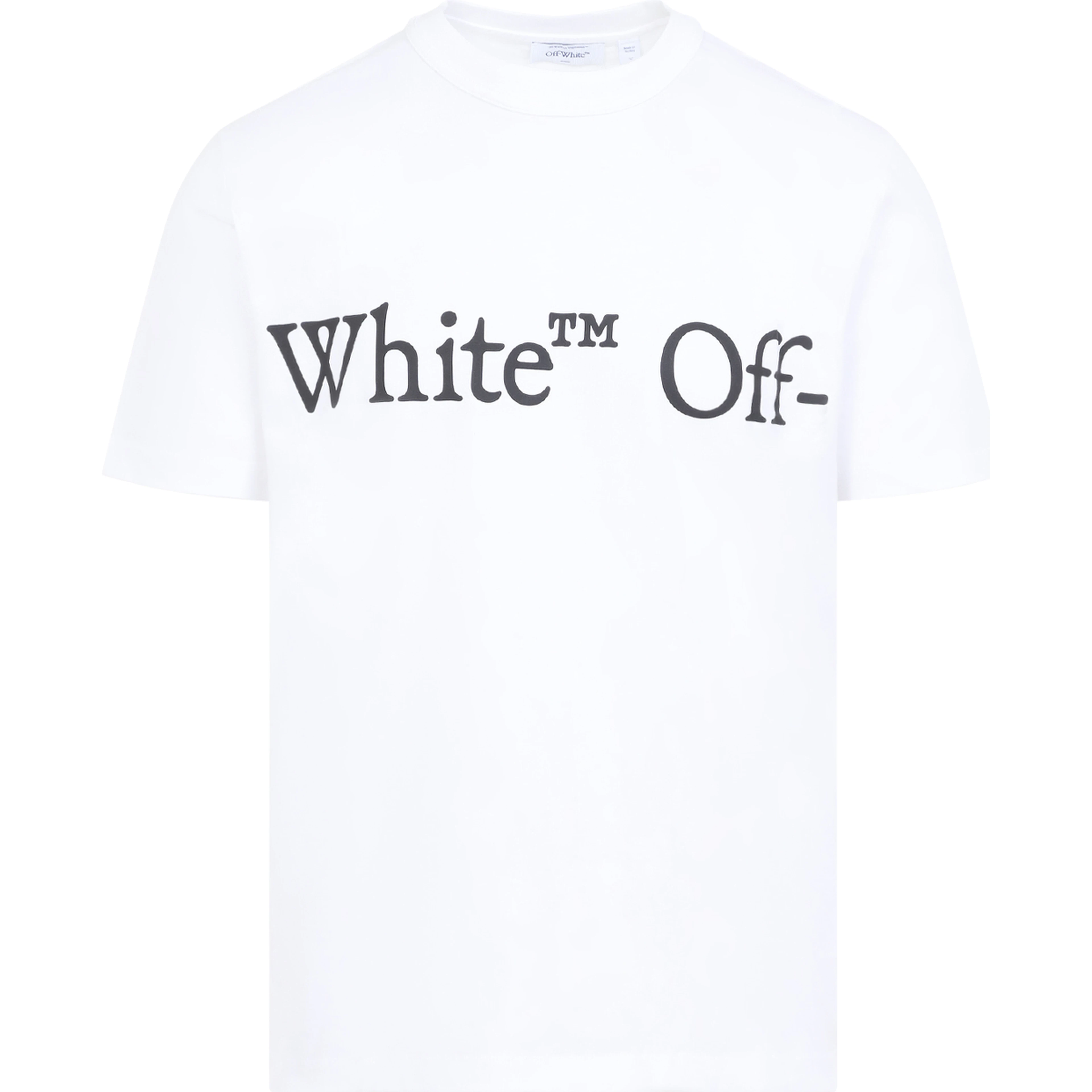Off-White Bookish Scarf Regular S/S Tee