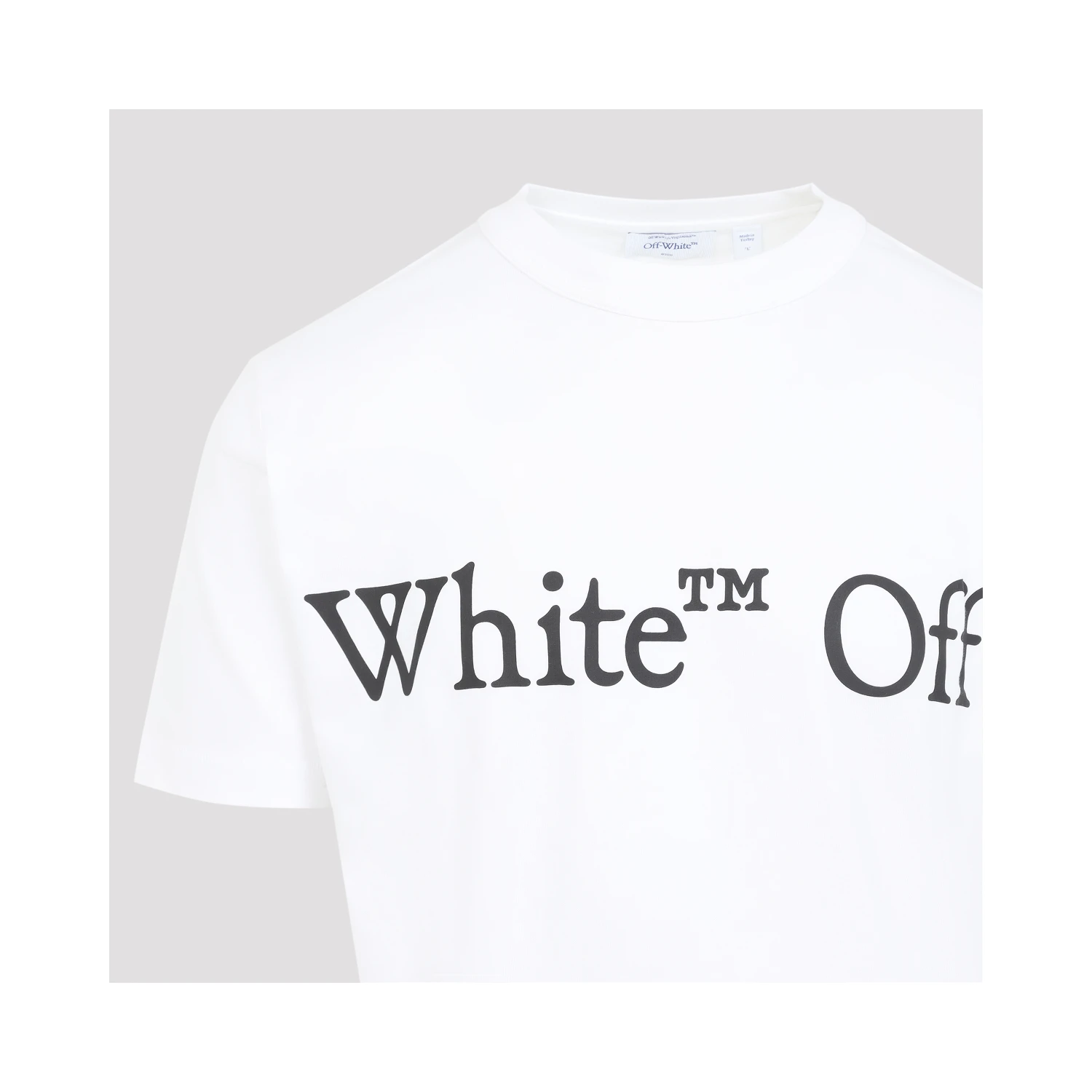 Off-White Bookish Scarf Regular S/S Tee