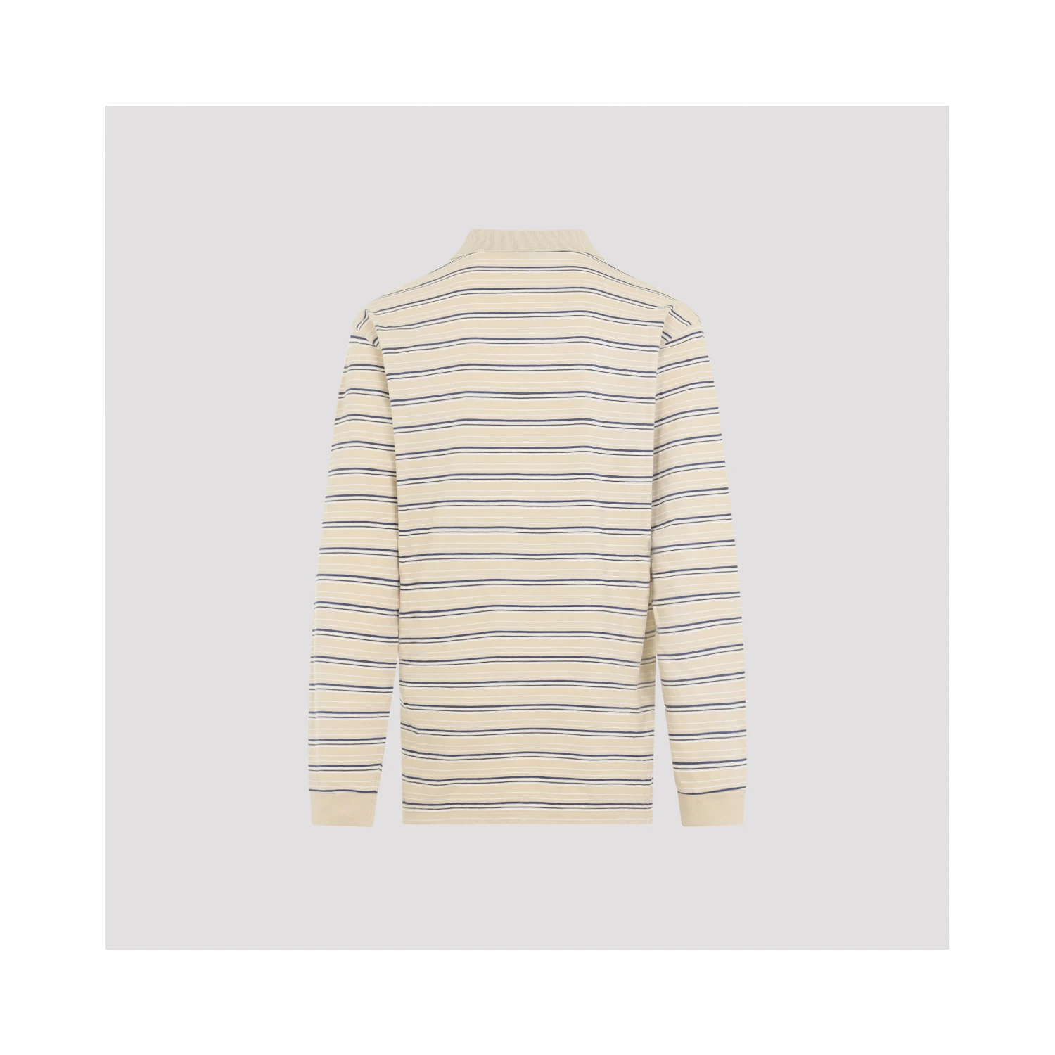 Prada Striped Piqué Polo