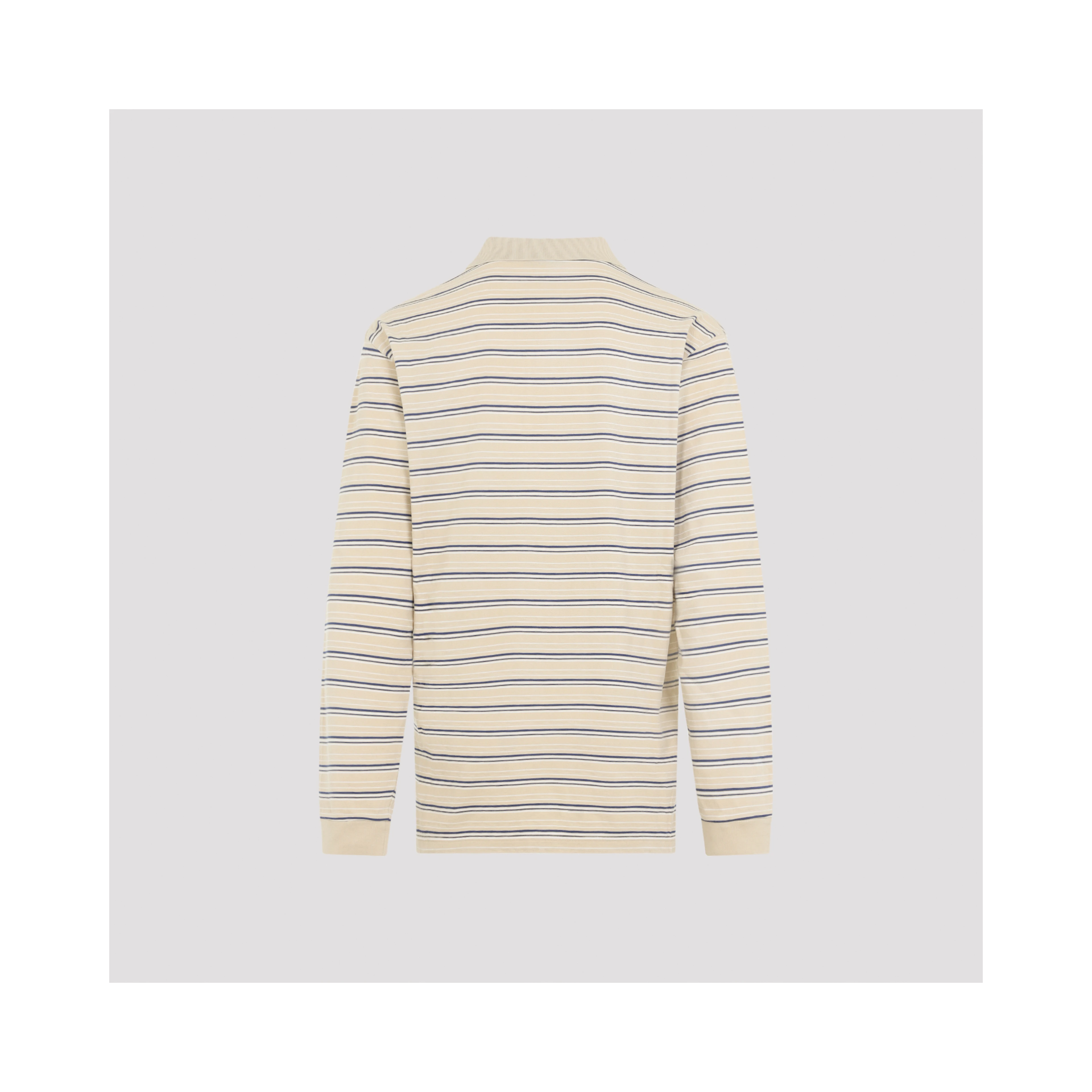 Prada Striped Piqué Polo