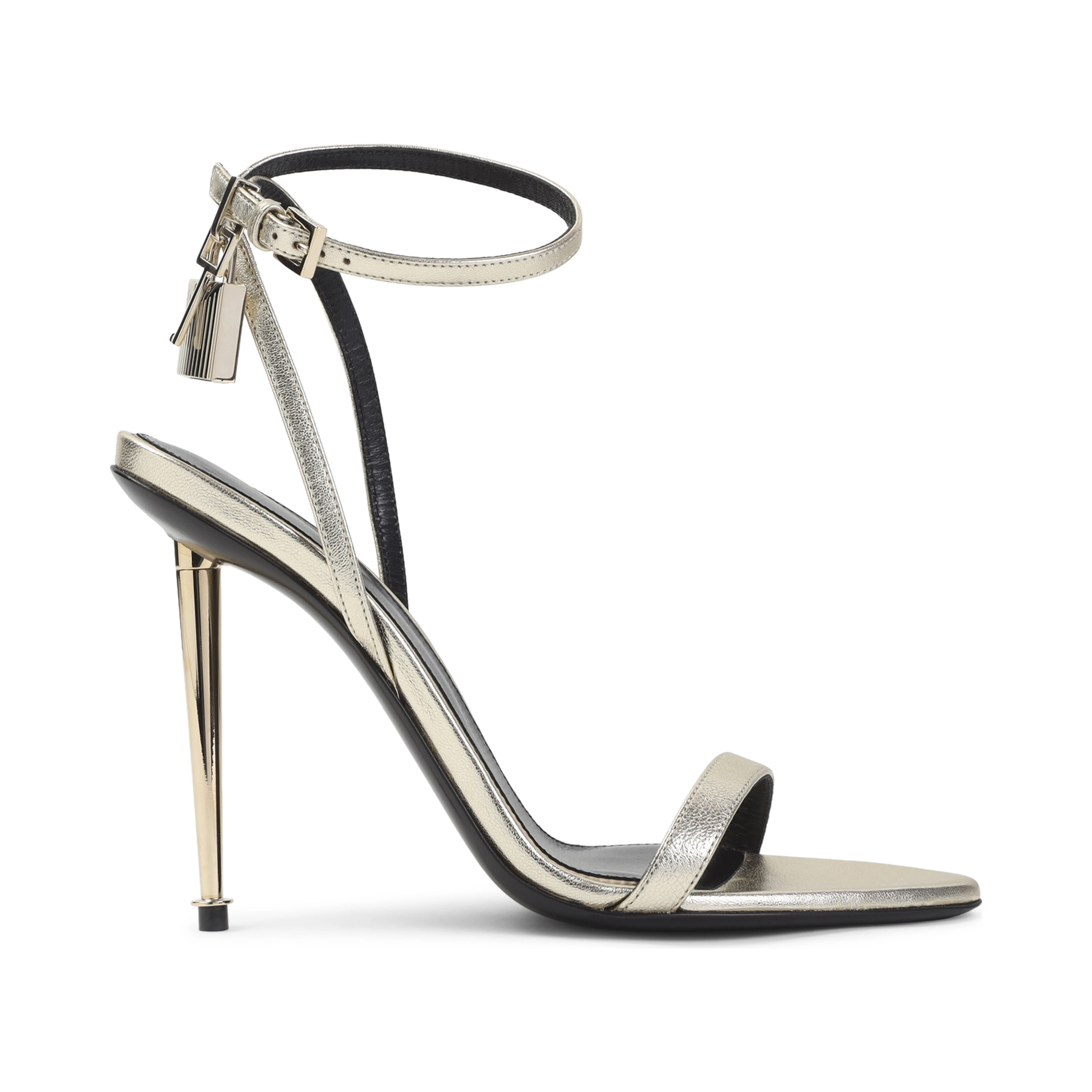 Tom Ford Nappa Pointed Naked Sandals