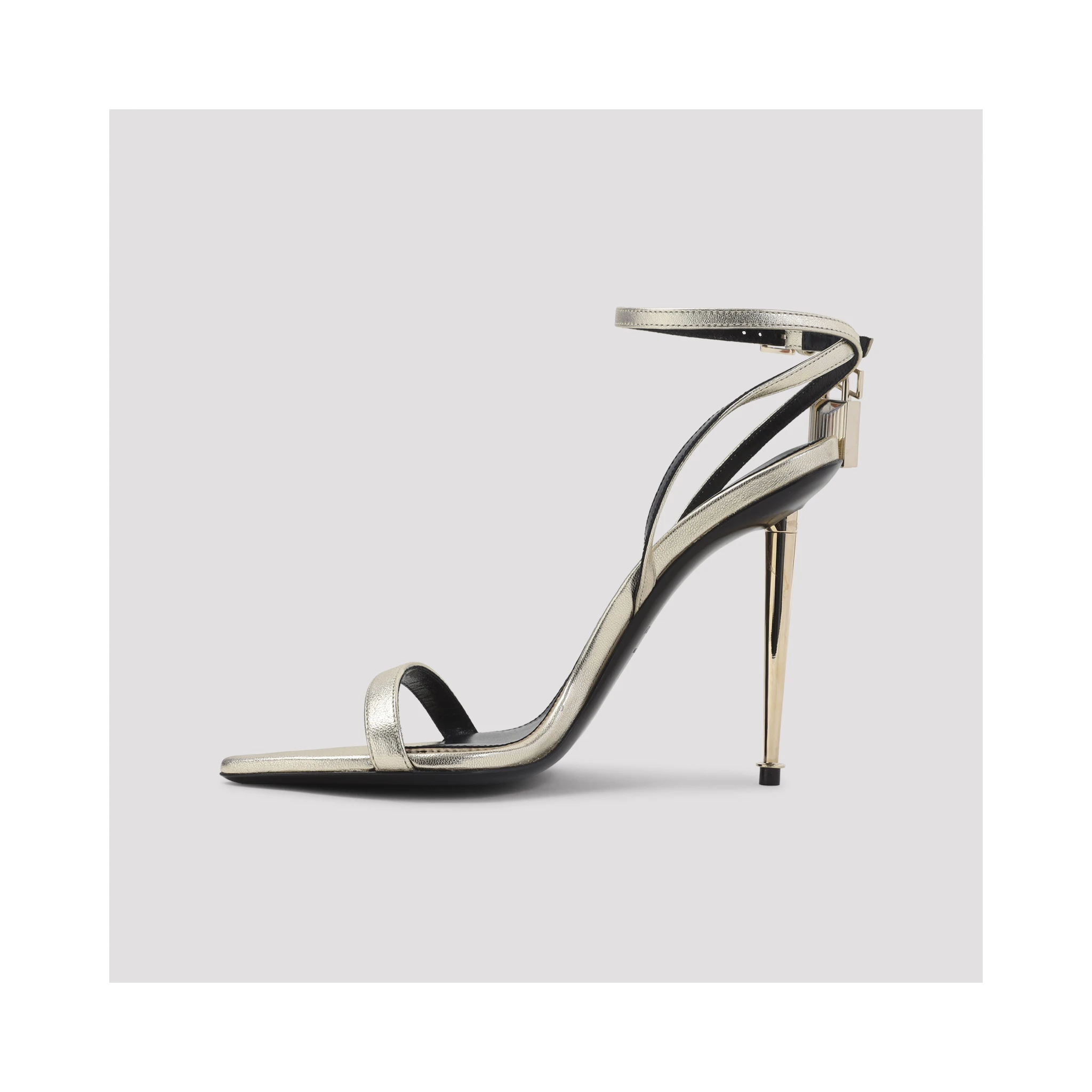 Tom Ford Nappa Pointed Naked Sandals