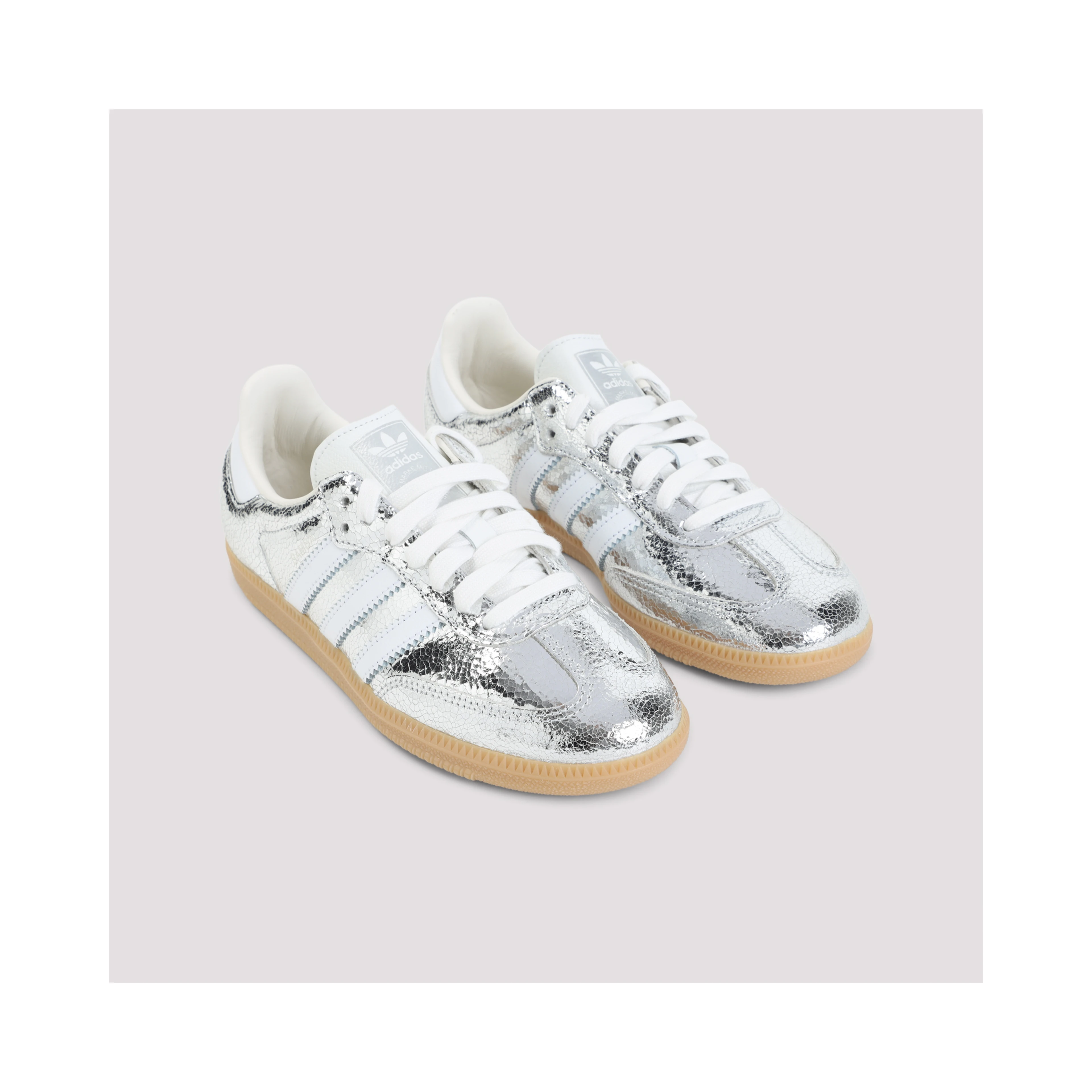 Adidas Samba Silver Sneakers