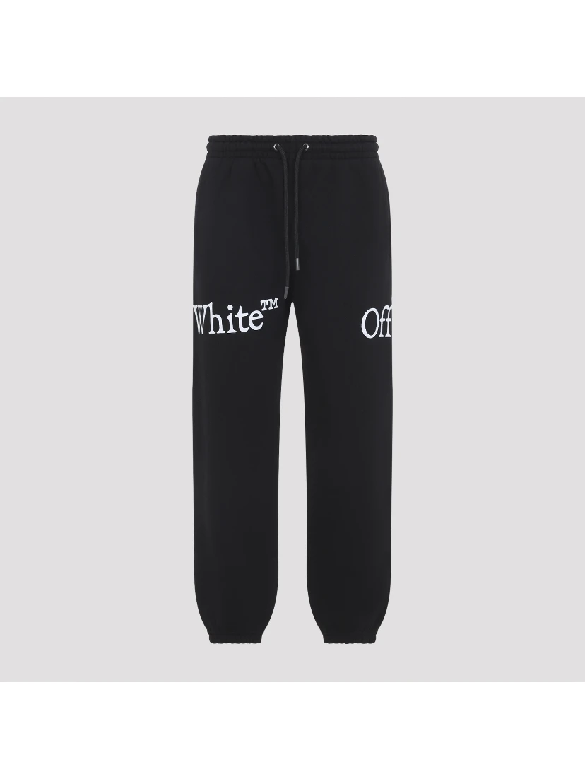 Off-White Bookish Scarf Cuffed Sweatpants