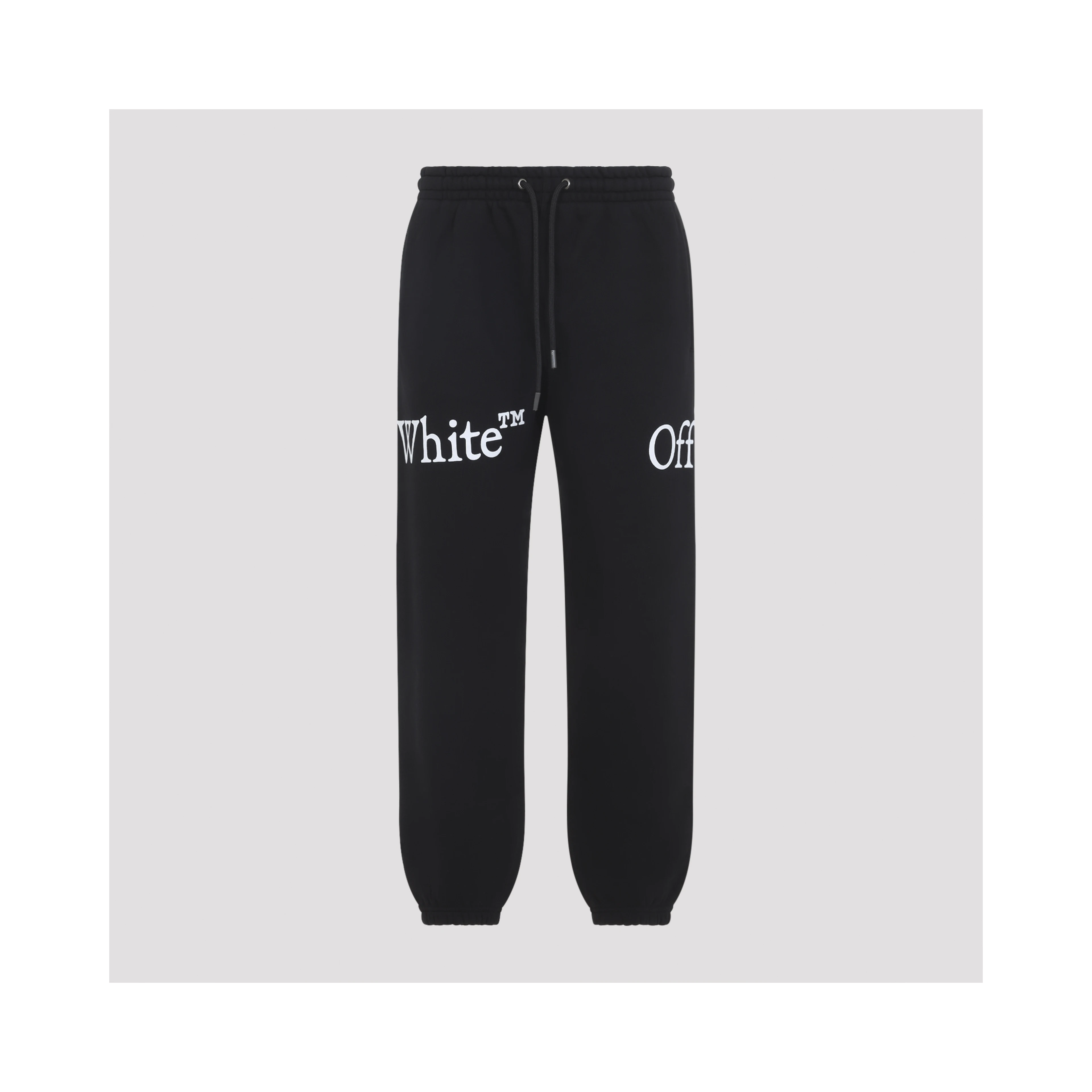 Off-White Bookish Scarf Cuffed Sweatpants