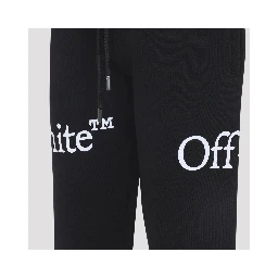 Off-White Bookish Scarf Cuffed Sweatpants