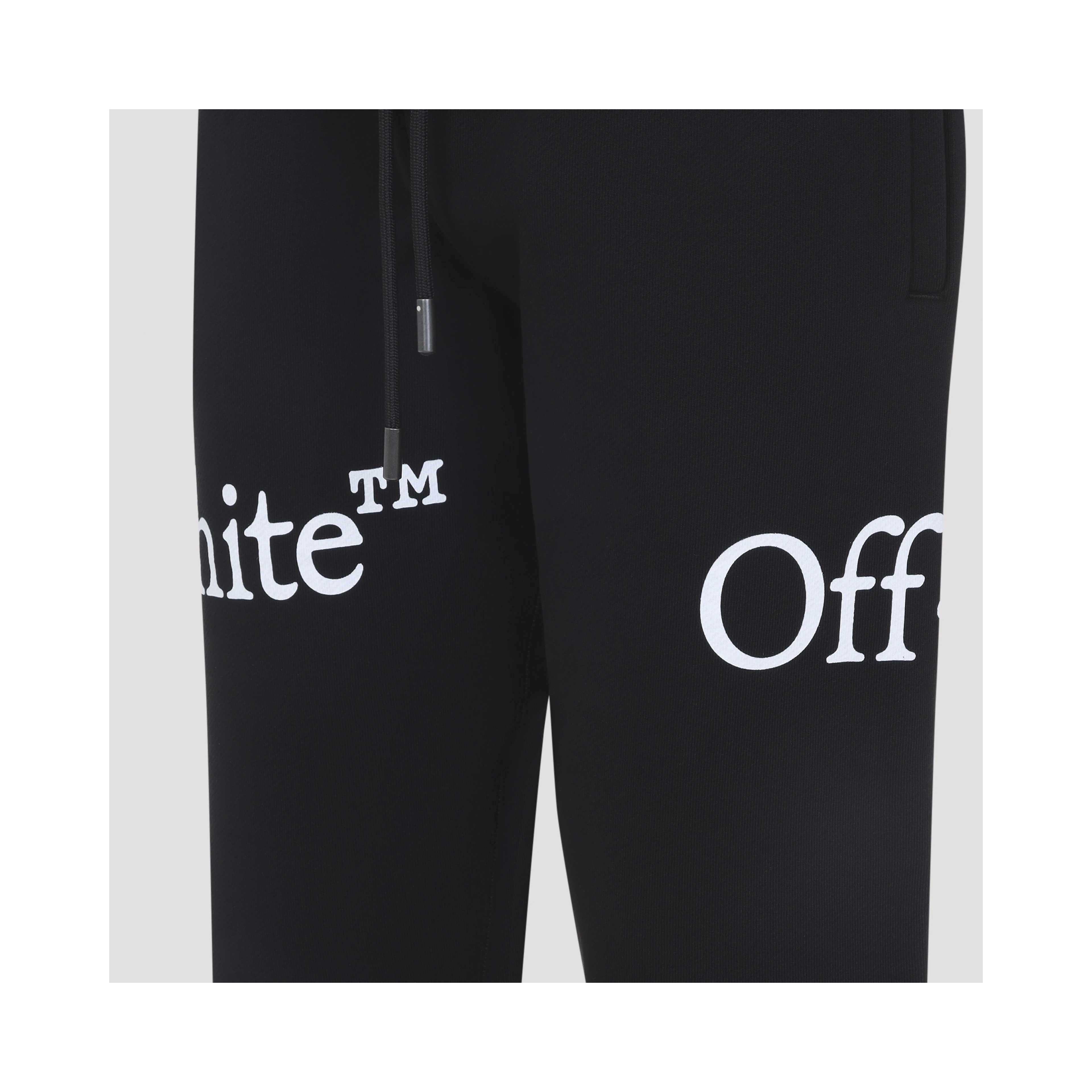 Off-White Bookish Scarf Cuffed Sweatpants