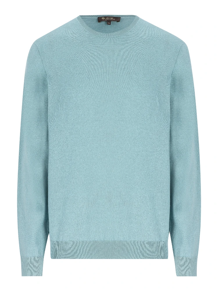 Loro Piana Sweaters Light blue