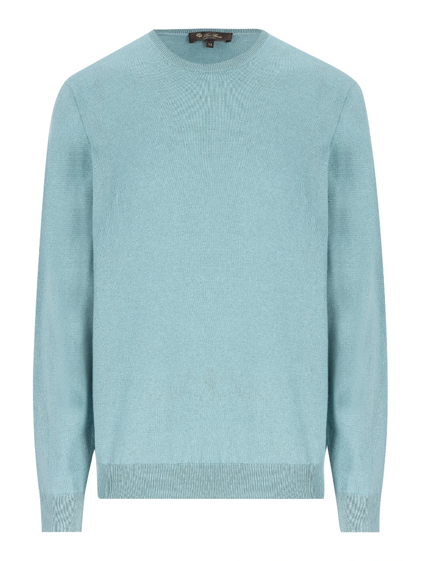 Loro Piana Sweaters Light blue
