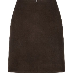 SUEDE MINI SKIRT