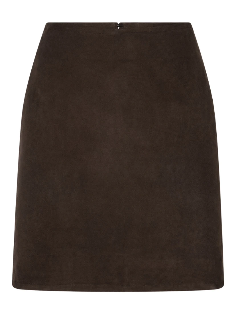 SUEDE MINI SKIRT