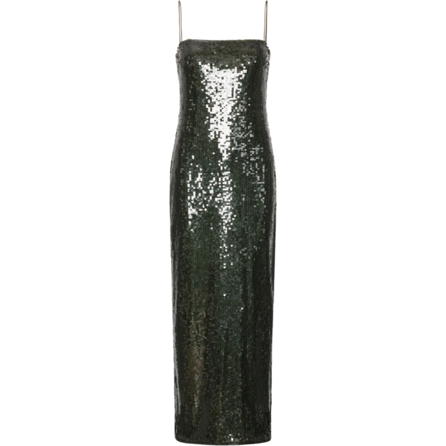SEQUINS MAXI SLIP DRESS