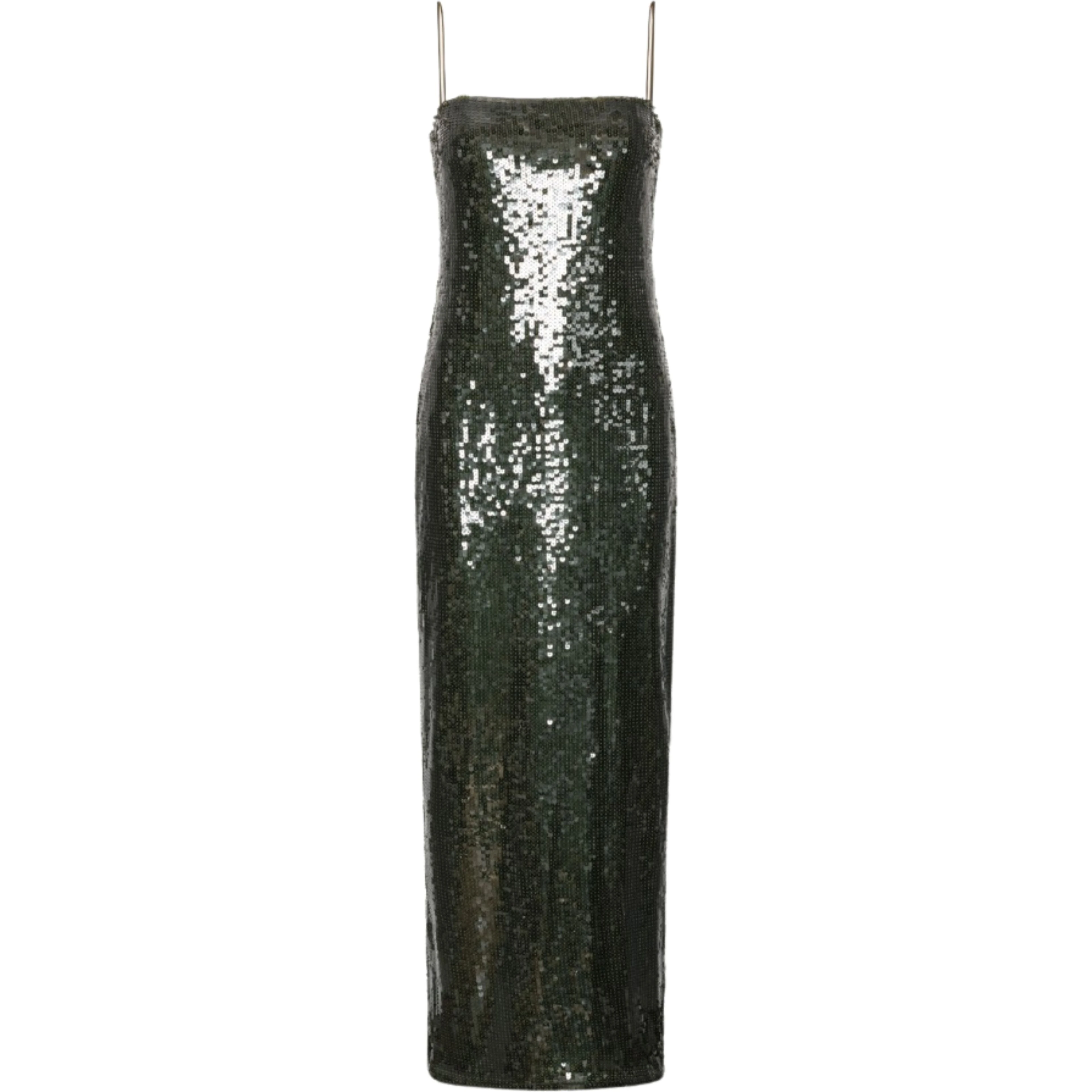 SEQUINS MAXI SLIP DRESS
