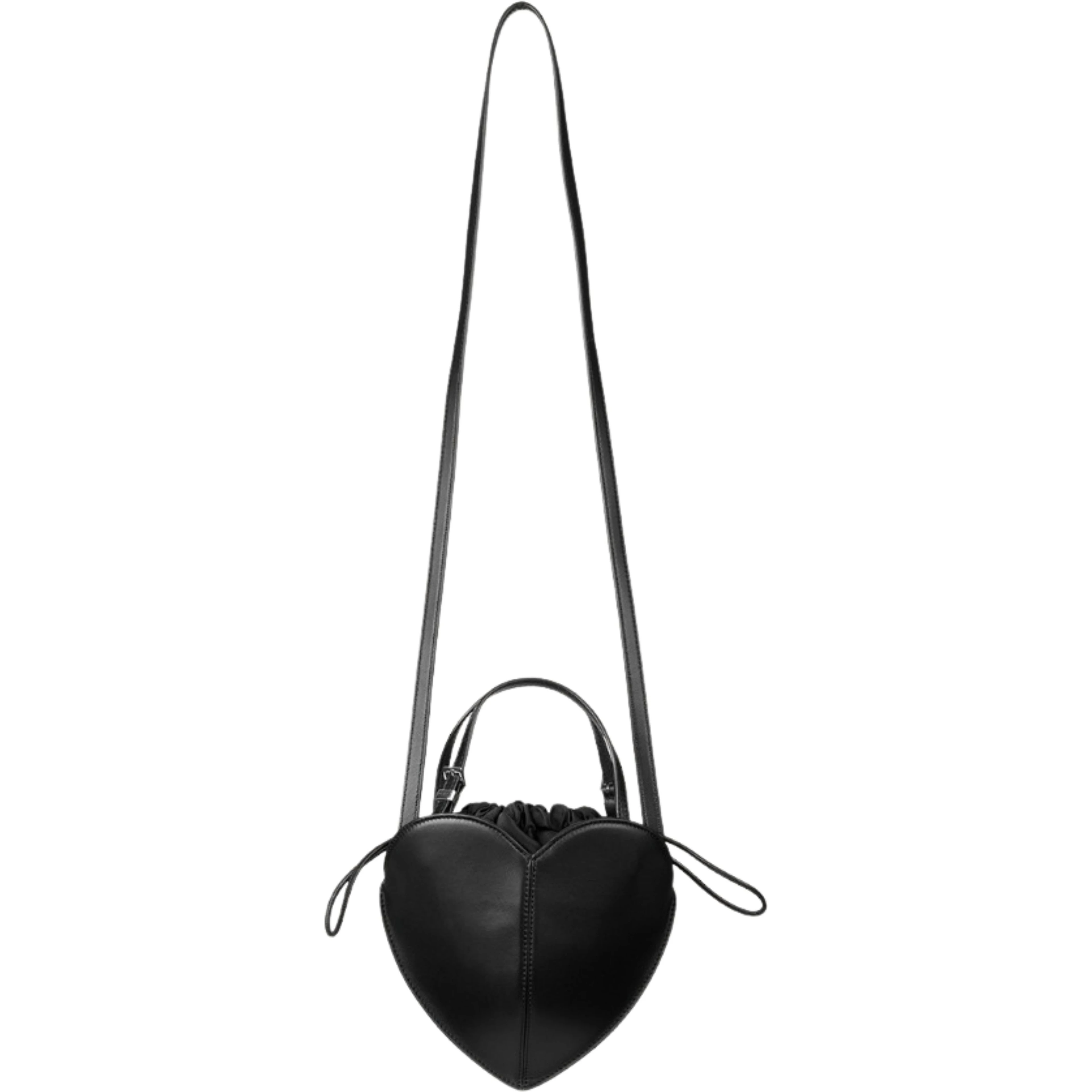 LEATHER HEART BAG