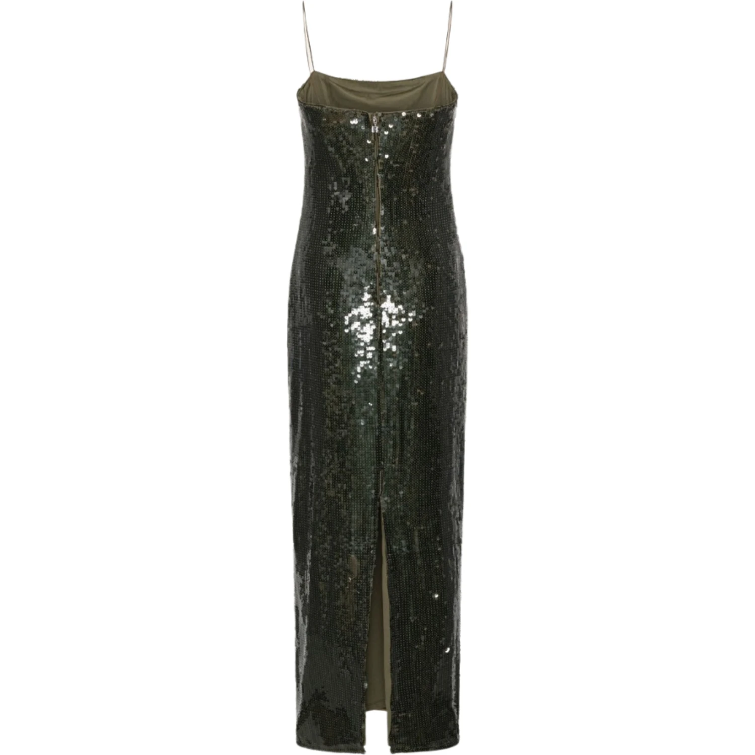 SEQUINS MAXI SLIP DRESS