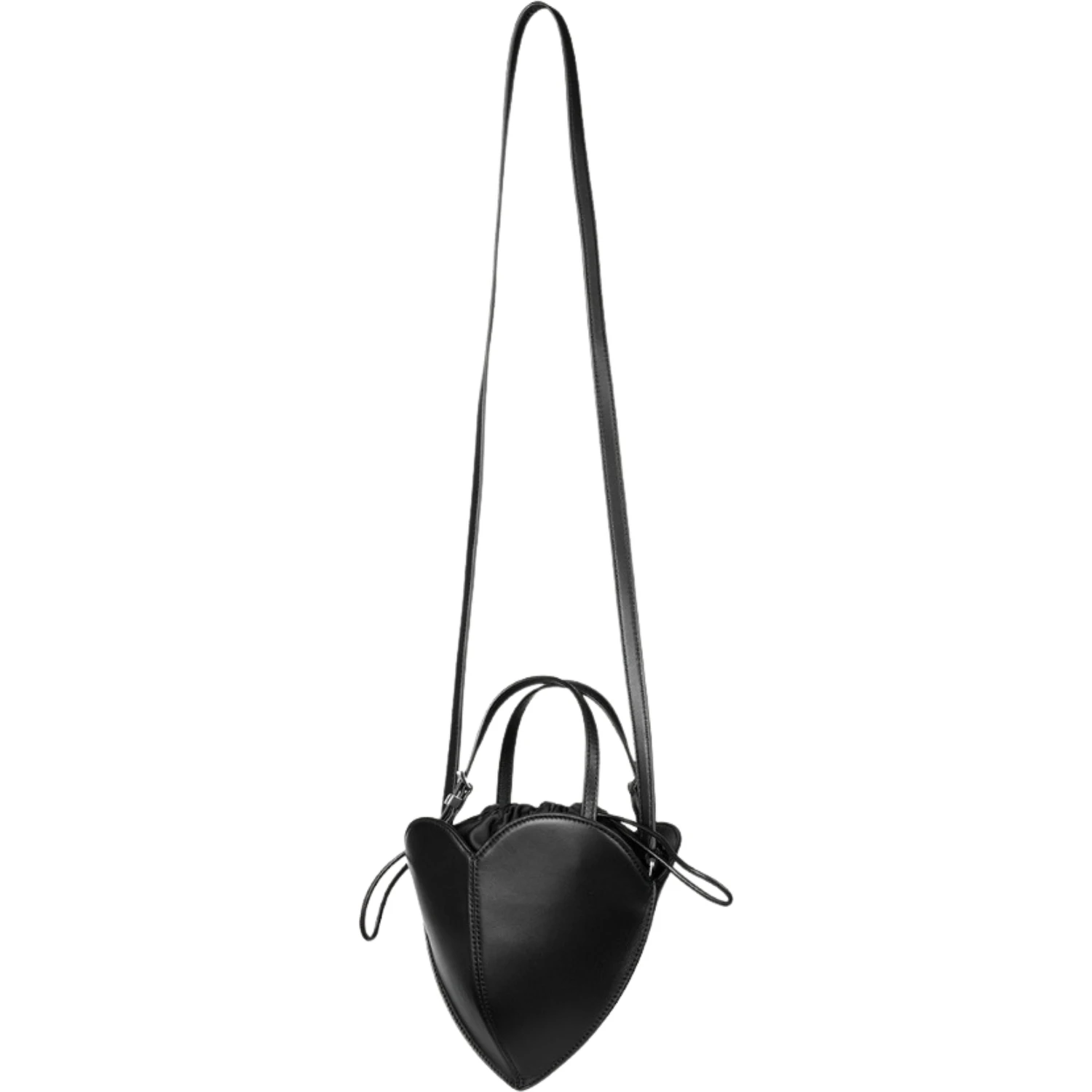 LEATHER HEART BAG