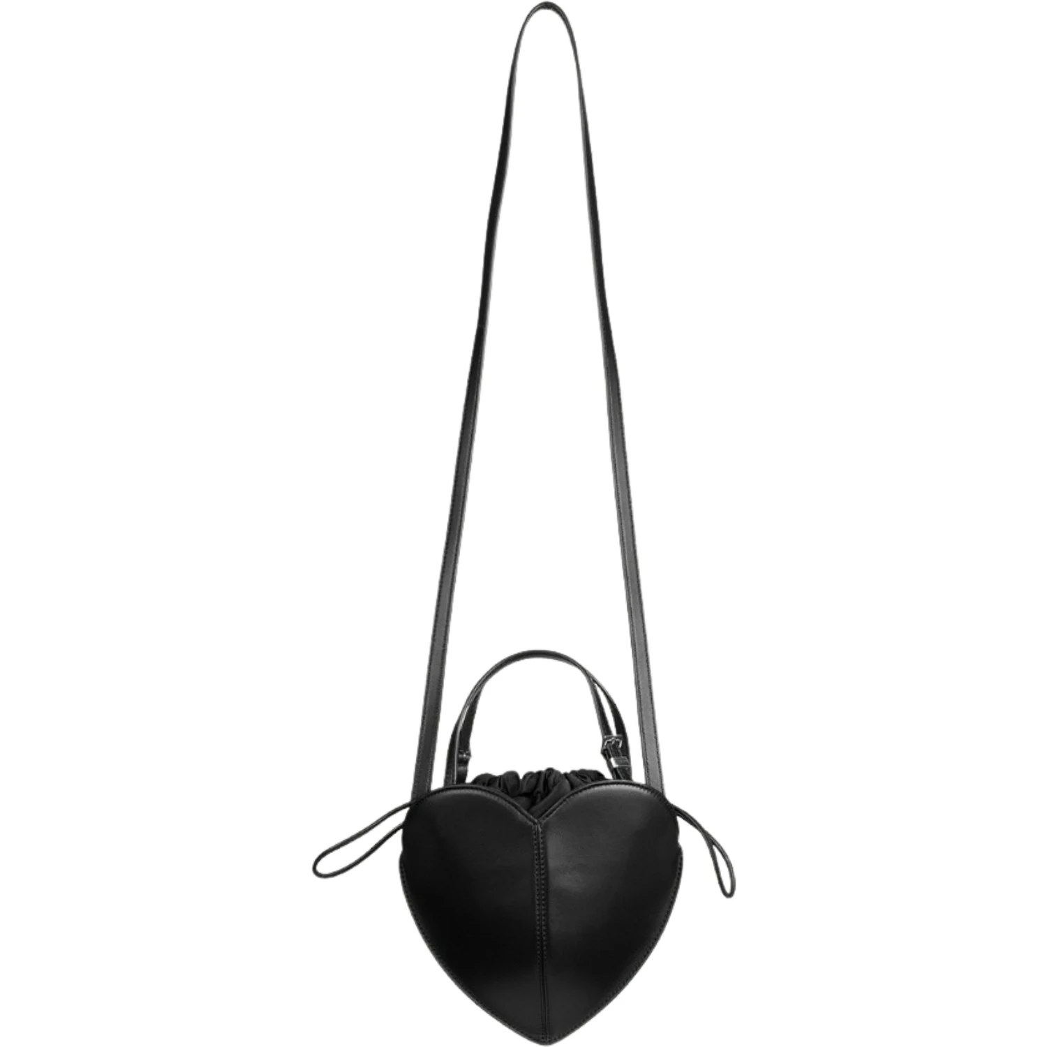 LEATHER HEART BAG