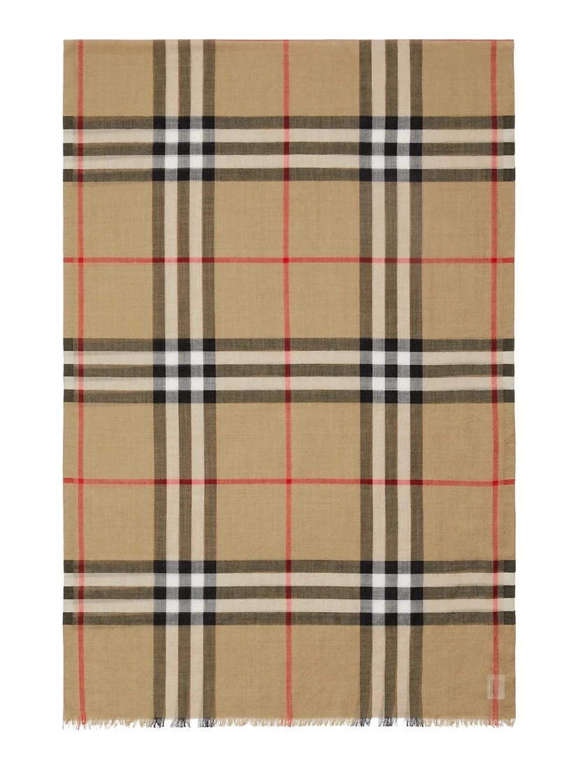 "CHECK" SCARF