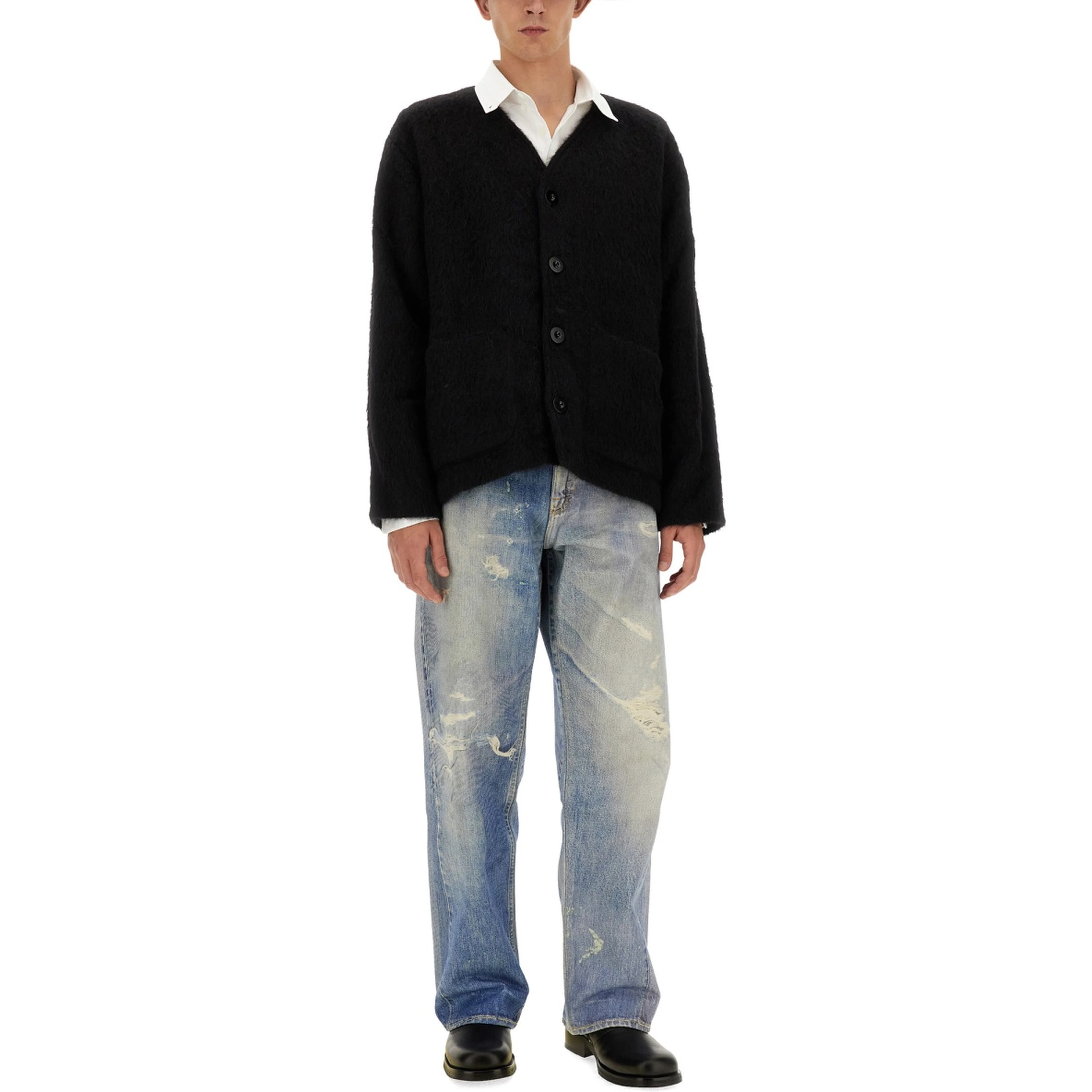 V-NECK CARDIGAN