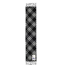 CASHMERE CHECK SCARF