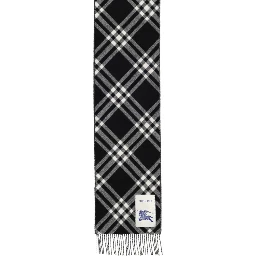 CASHMERE CHECK SCARF