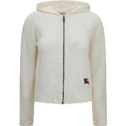 Beige Wool Oves Aries Hoodie