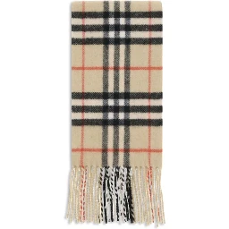 Beige Cashmere Scarf