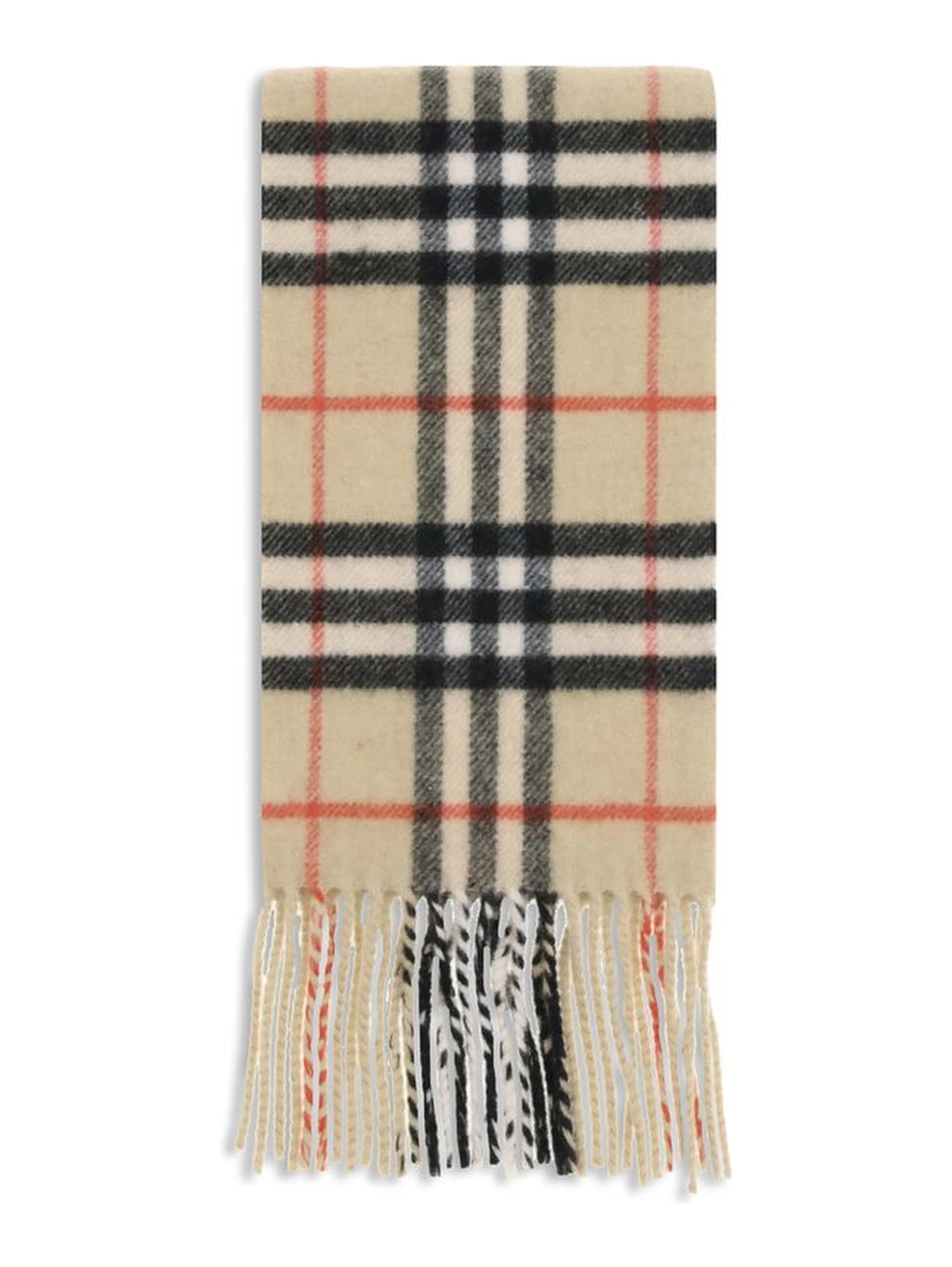 Beige Cashmere Scarf