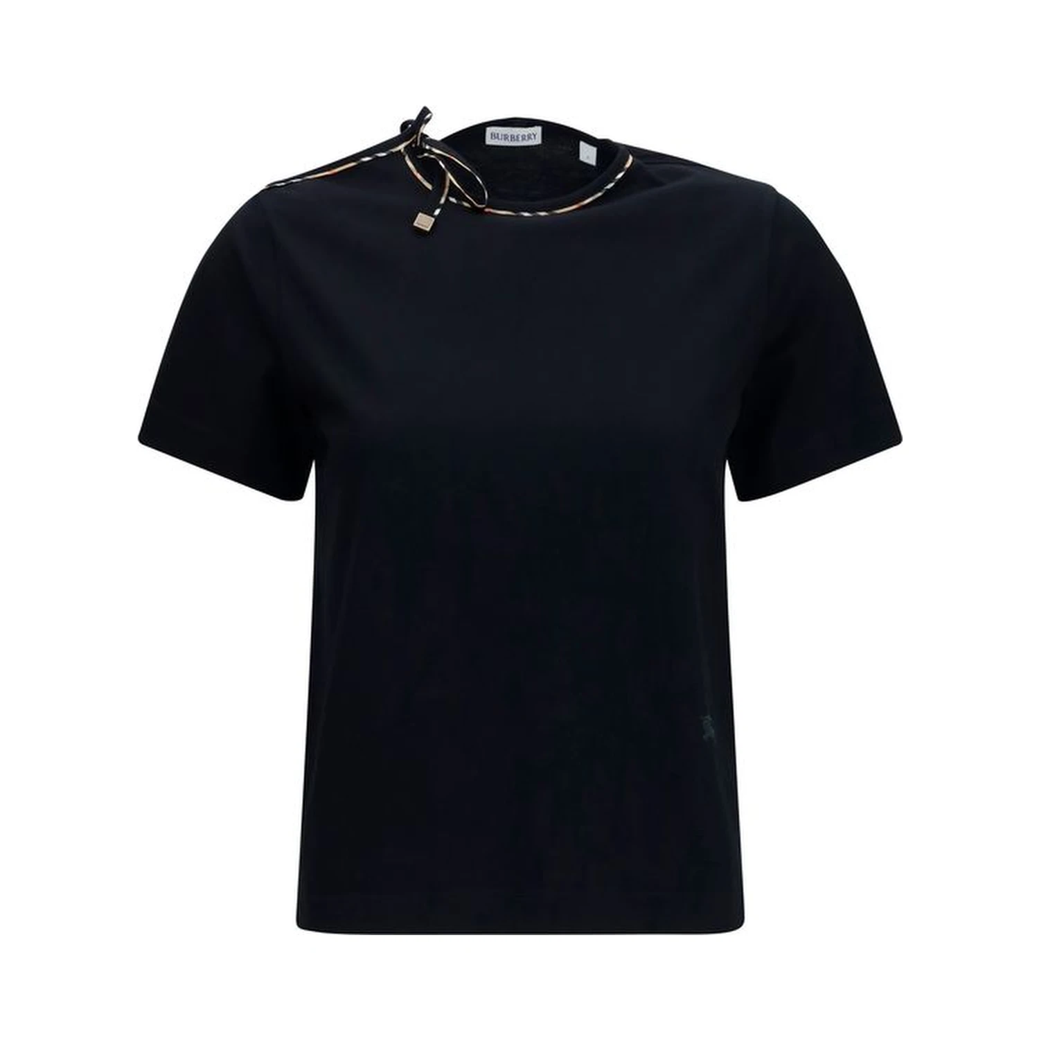 Black Cotton T-Shirt