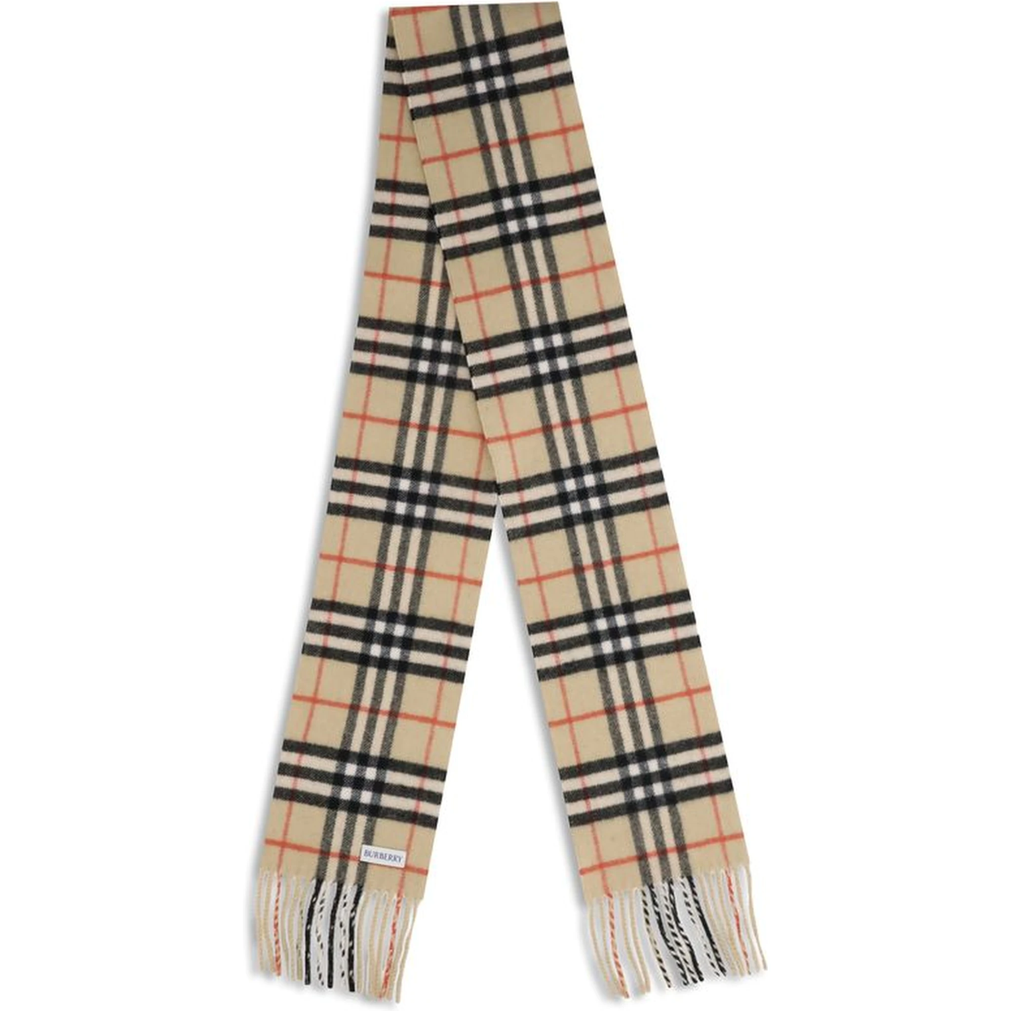 Beige Cashmere Scarf