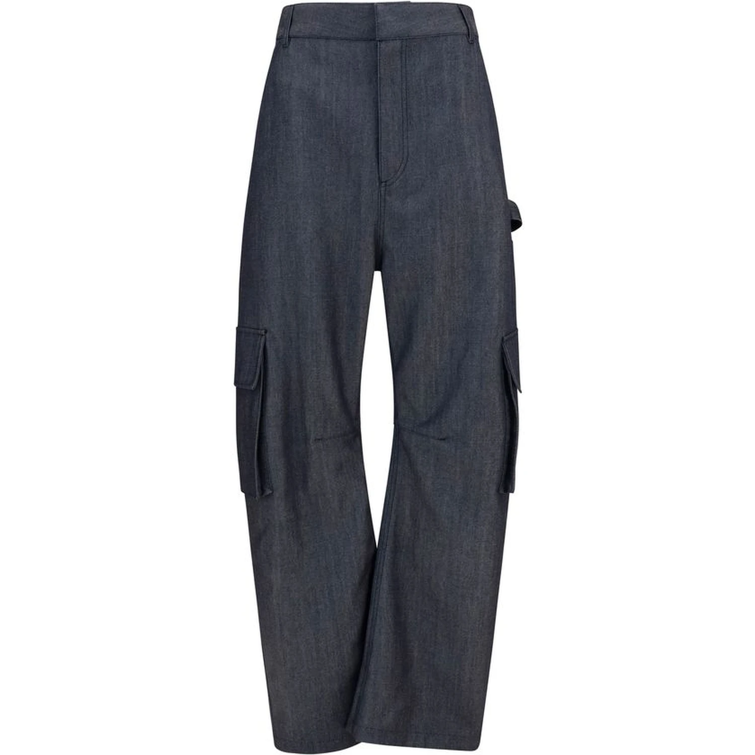 Blue Wool Oves Aries Cargo Pants