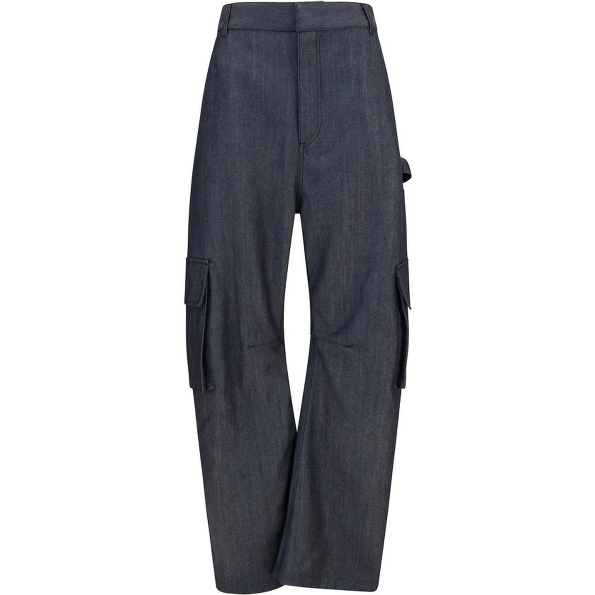 Blue Wool Oves Aries Cargo Pants