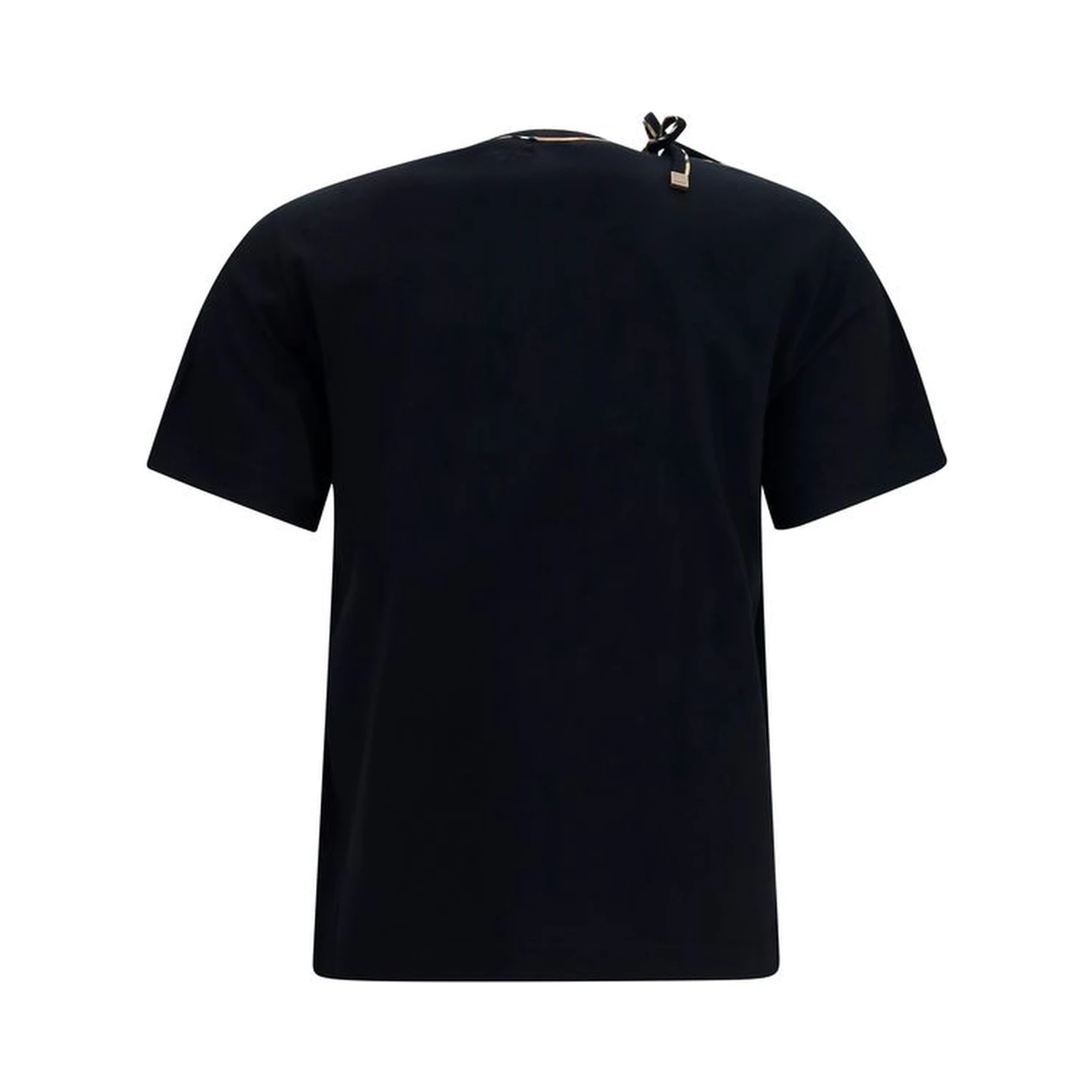 Black Cotton T-Shirt