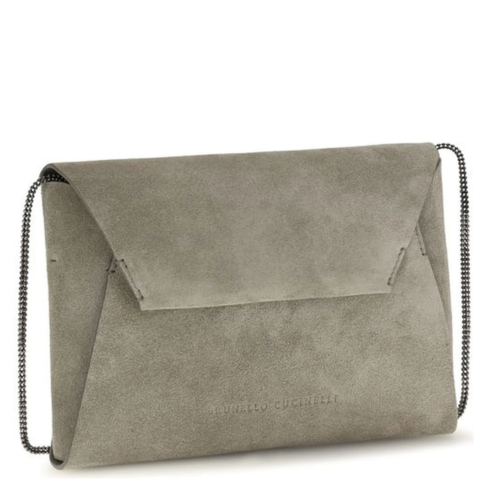 Gray Calf Leather Bos Taurus Shoulder Bag