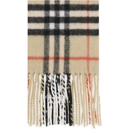 Beige Cashmere Scarf