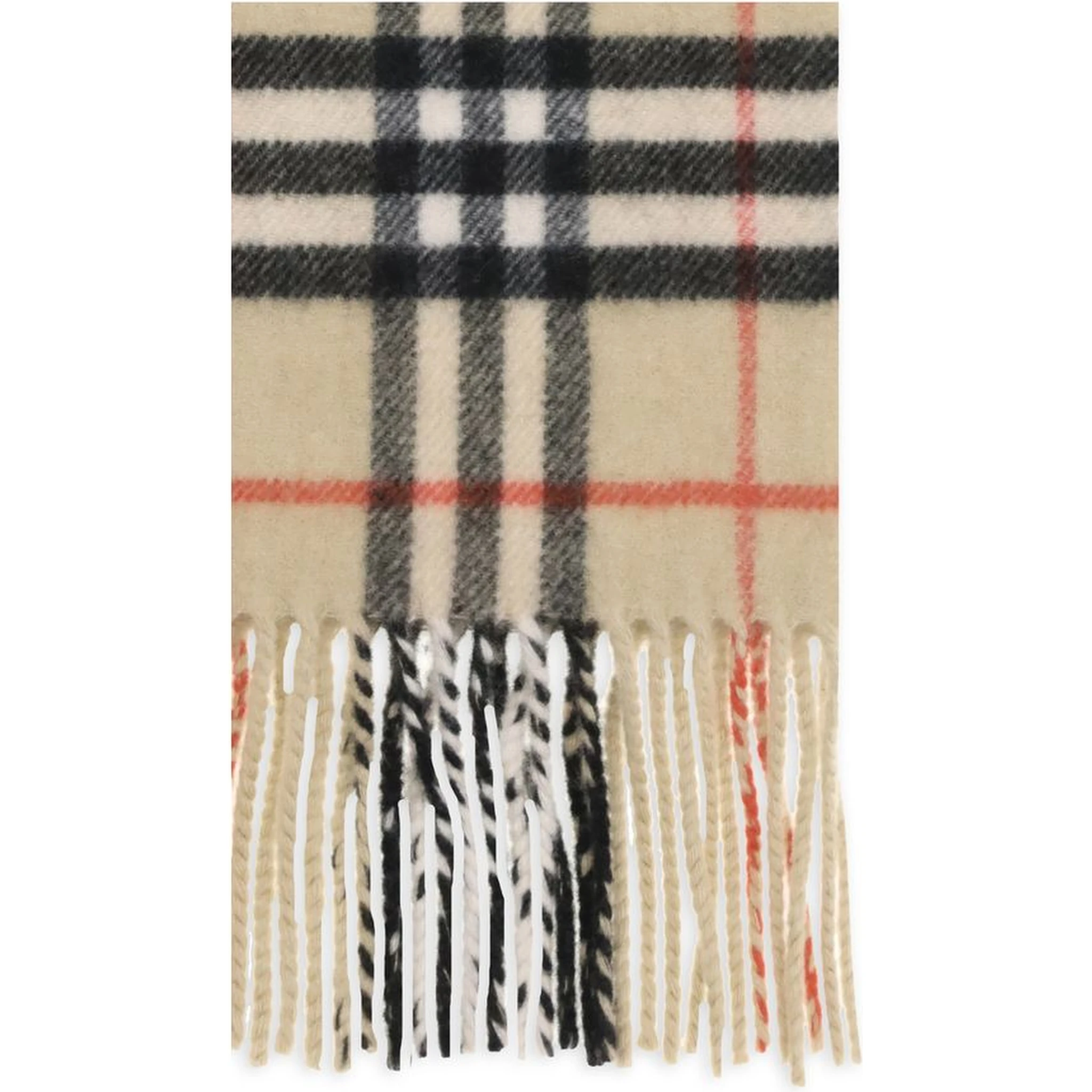 Beige Cashmere Scarf