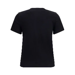 Black Cotton T-Shirt