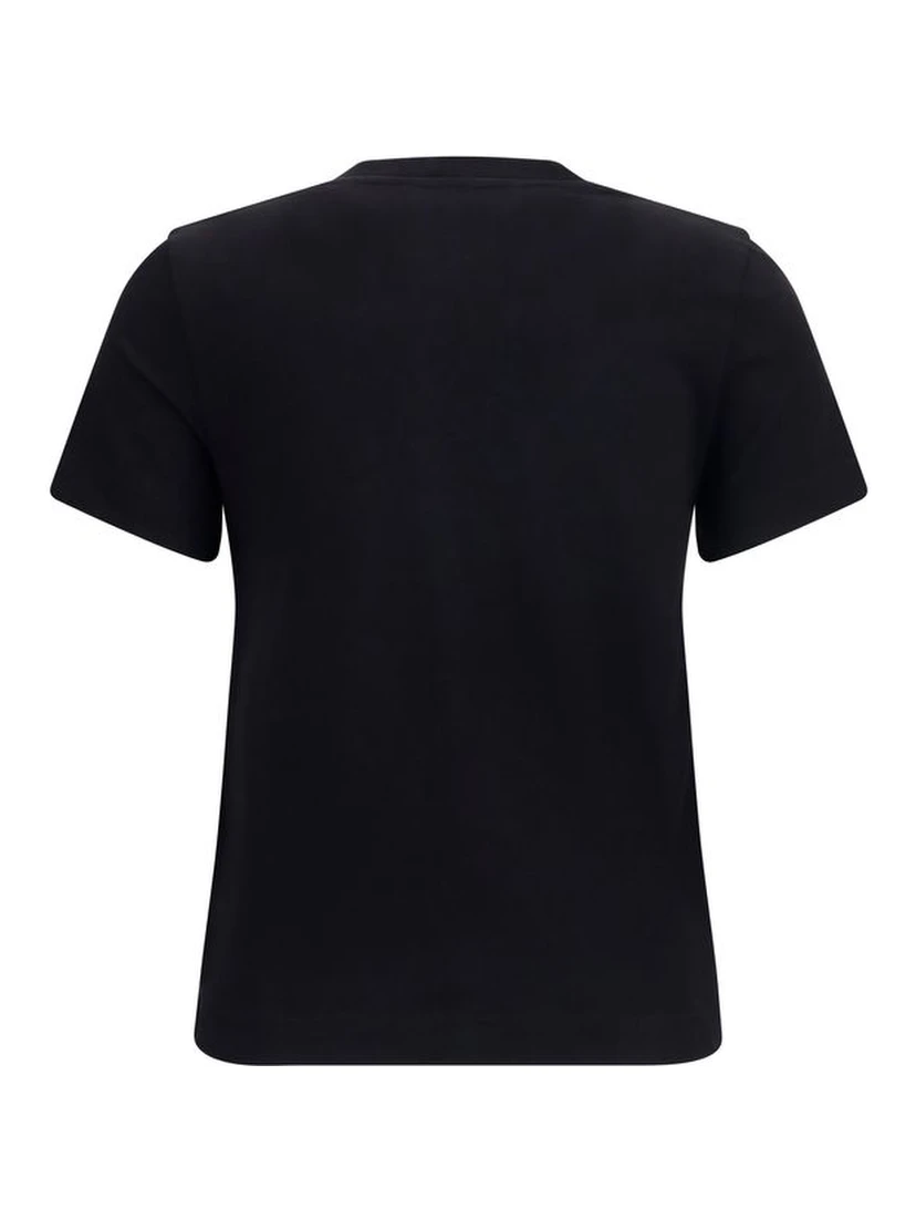 Black Cotton T-Shirt