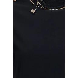 Black Cotton T-Shirt