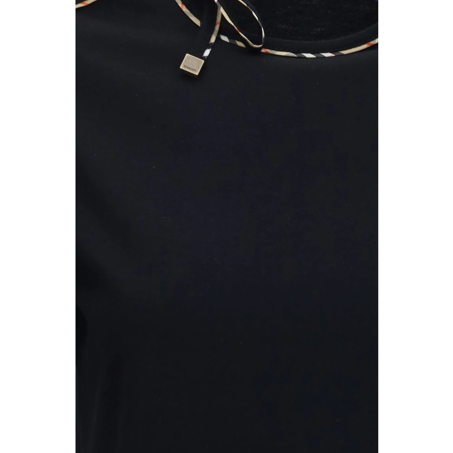 Black Cotton T-Shirt