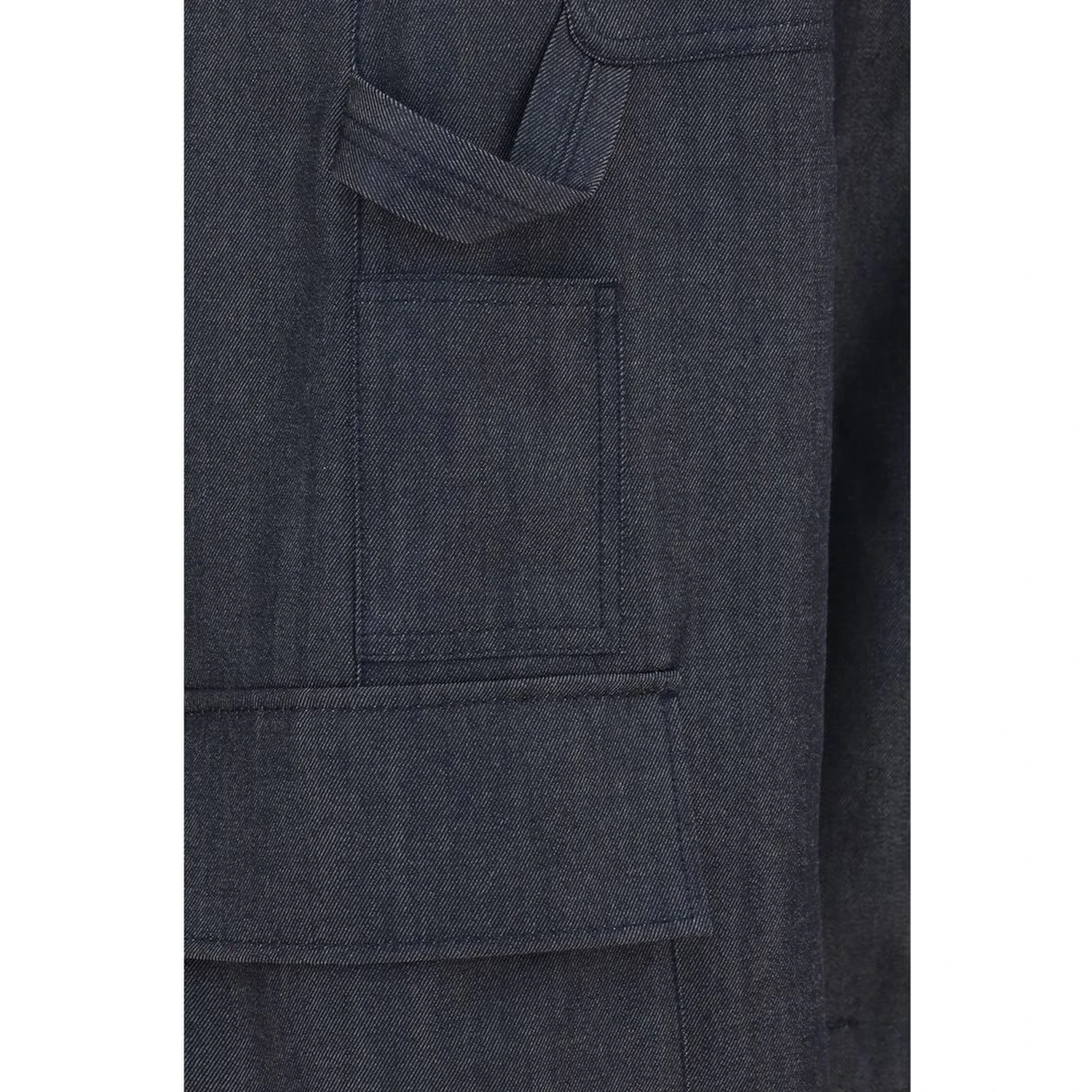 Blue Wool Oves Aries Cargo Pants
