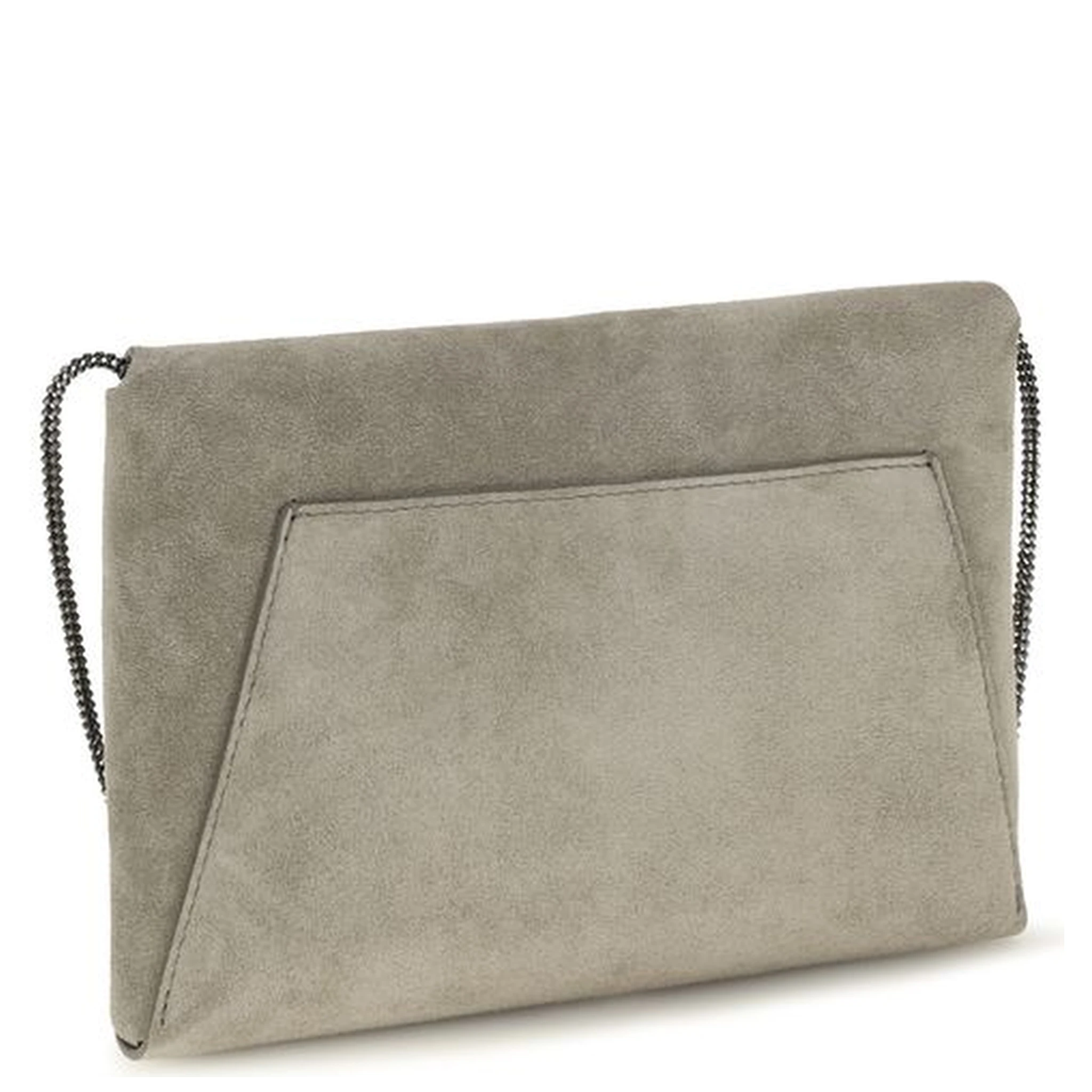 Gray Calf Leather Bos Taurus Shoulder Bag
