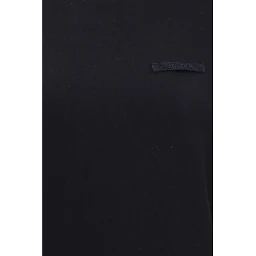 Black Cotton T-Shirt