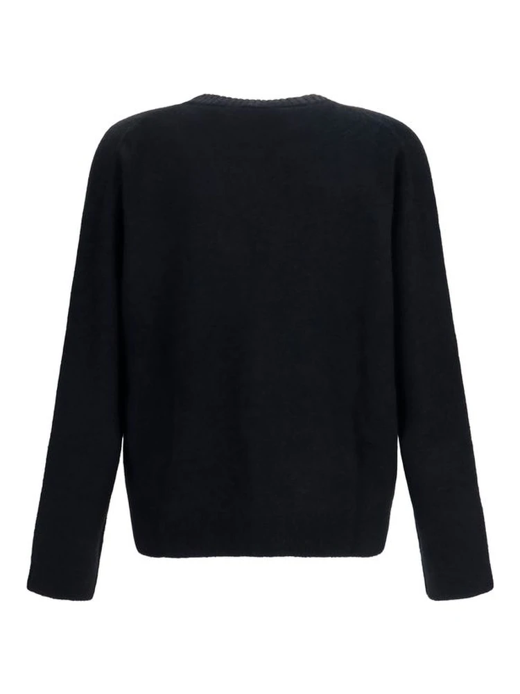 Black Alpaca Vicugna Pacos Cardigan alternative