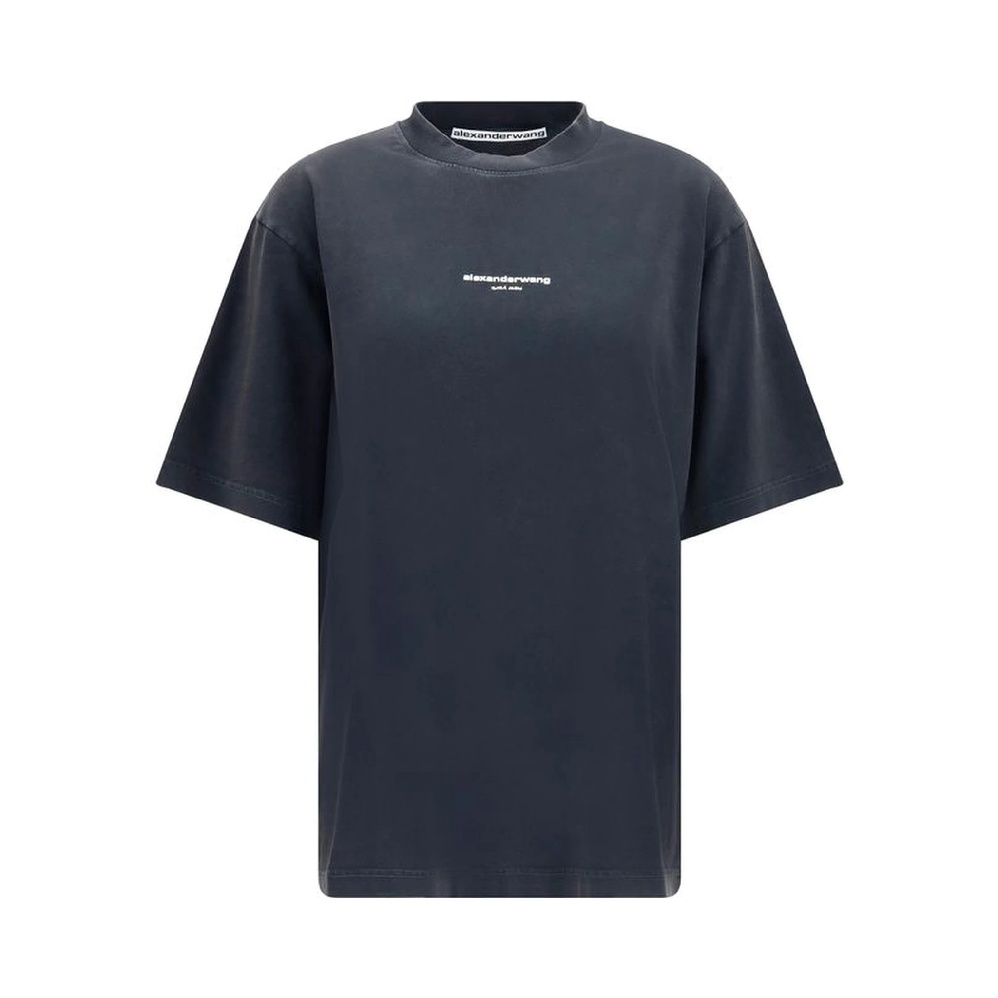 Gray Cotton T-Shirt