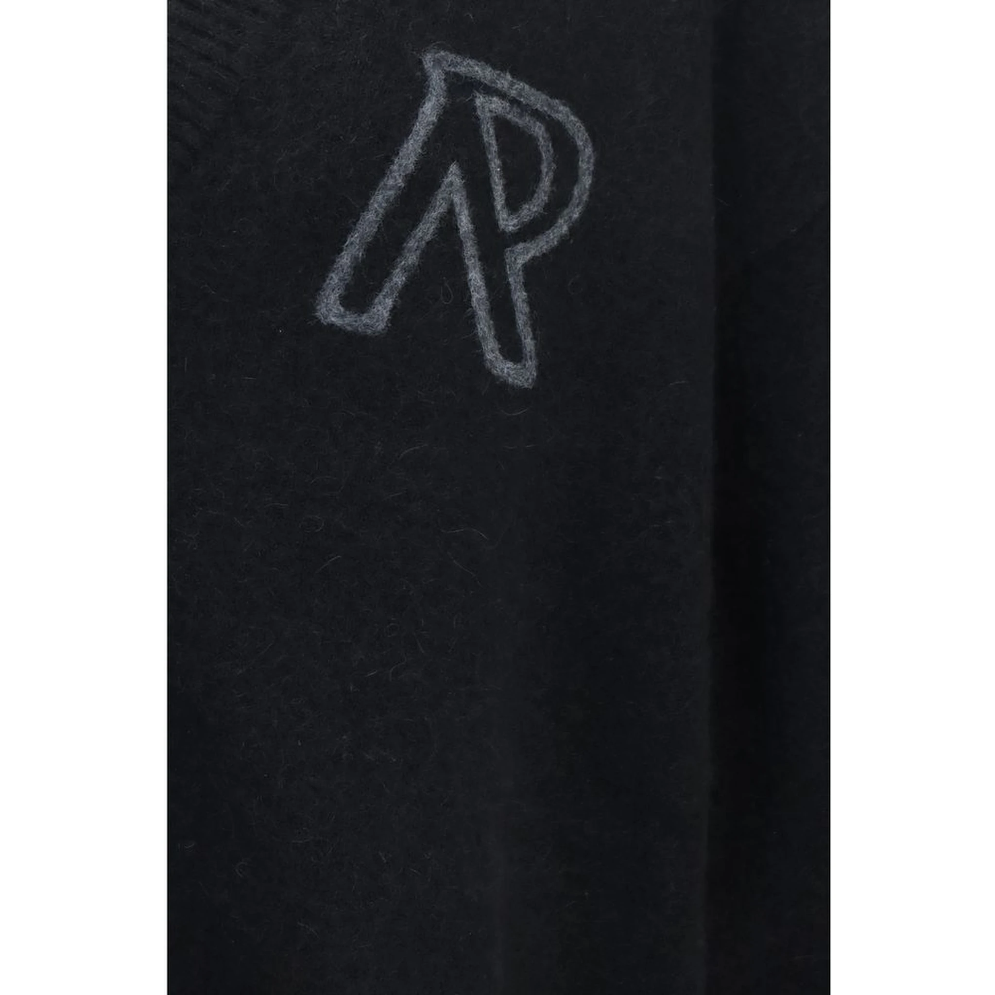 Black Alpaca Vicugna Pacos Cardigan