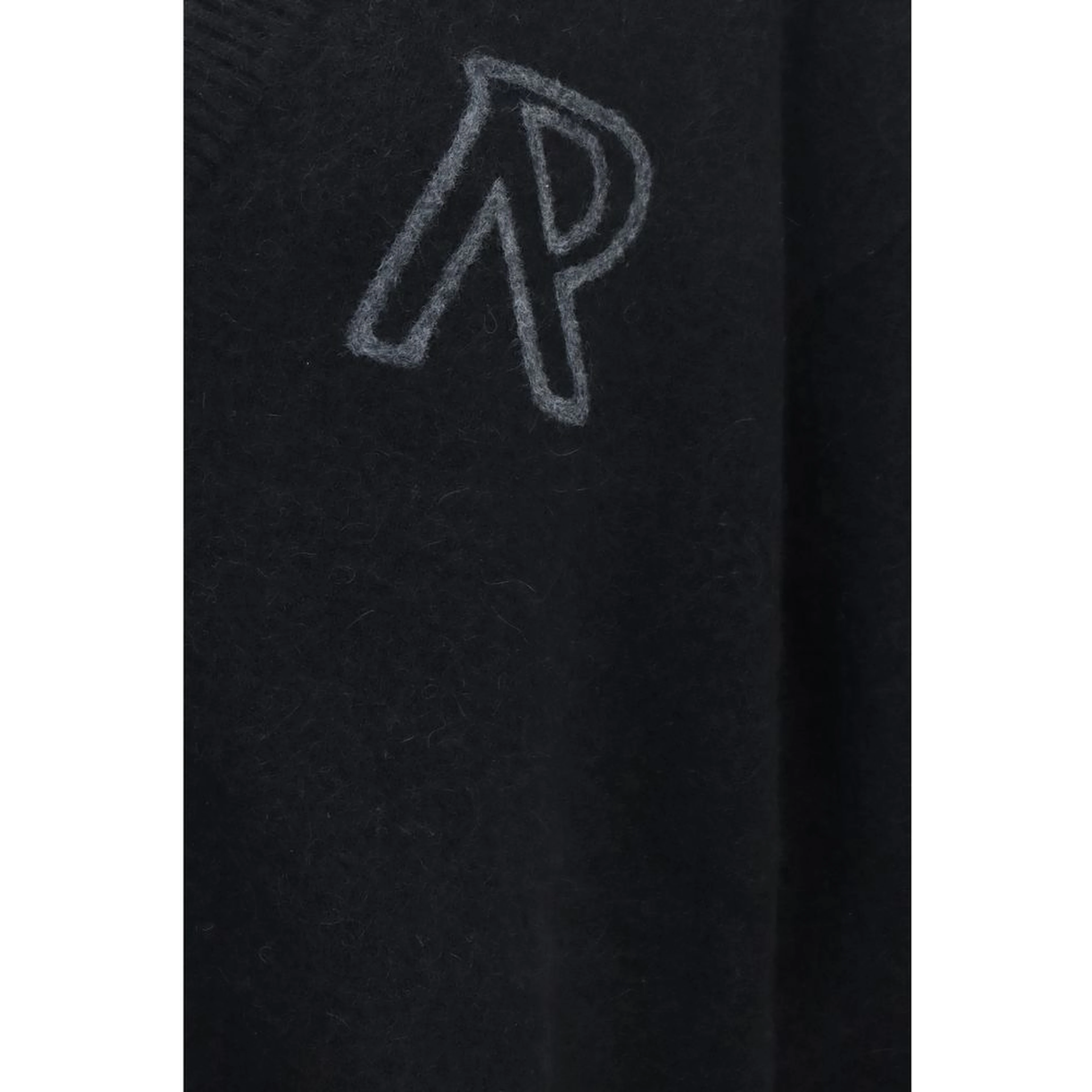 Black Alpaca Vicugna Pacos Cardigan
